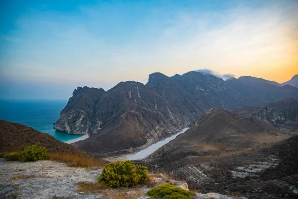 Mountain viewpoints and terraces of Jebel Akhdar Oman