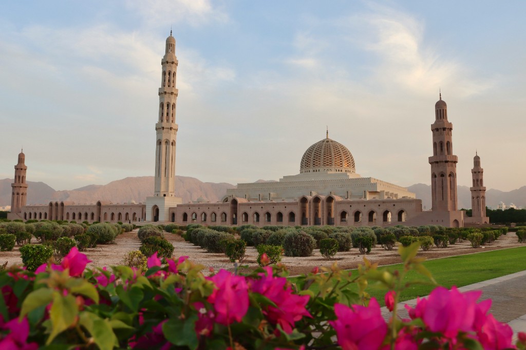 Sultan Qaboos Grand Mosque Muscat for British tourists