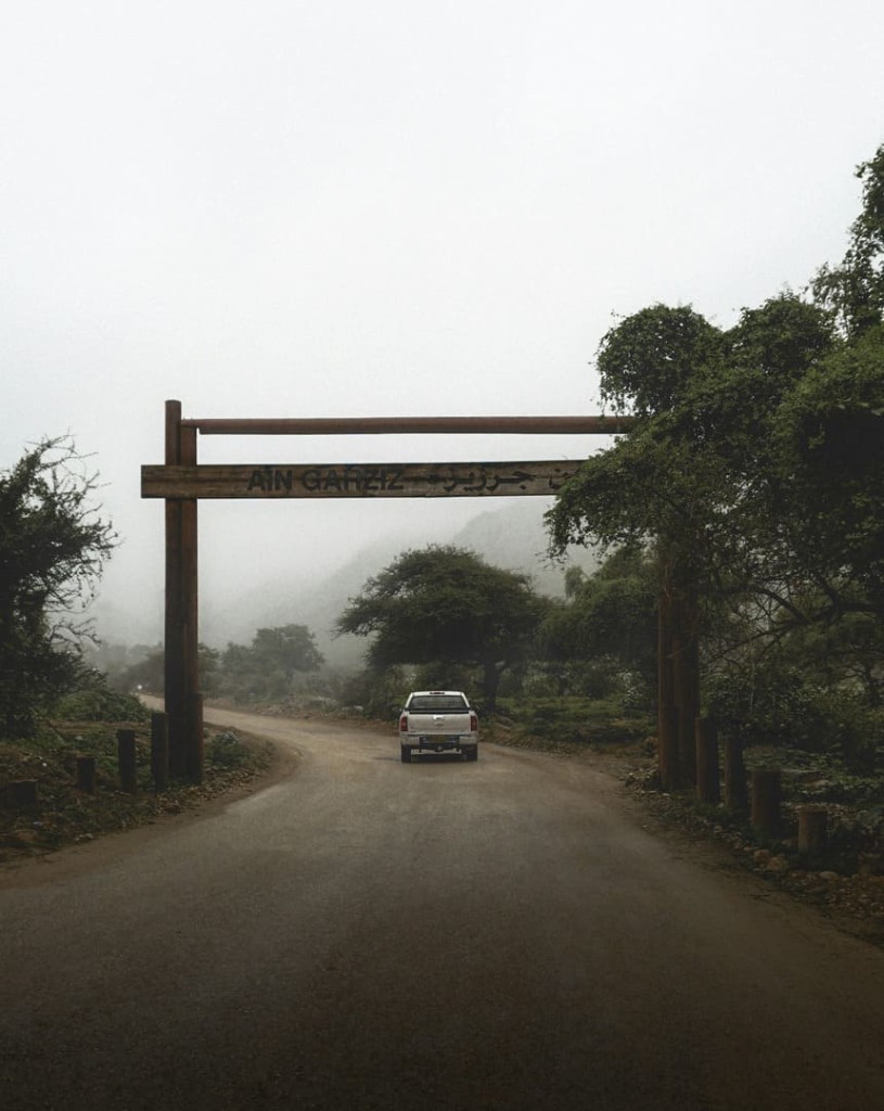 Ain Garziz spring near Salalah as an extra stop on Day 3